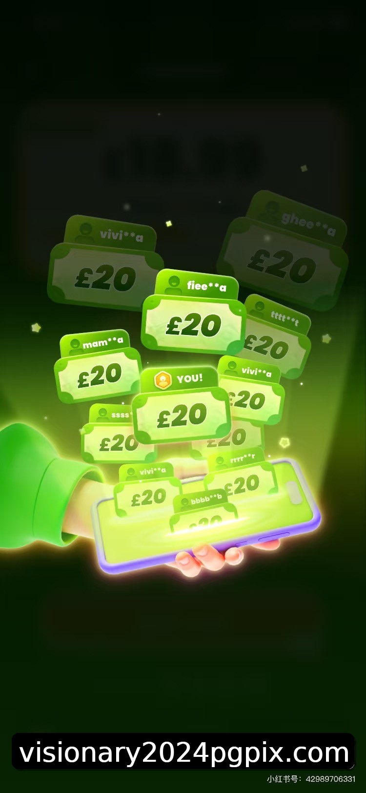 Interface do App visionary2024pg